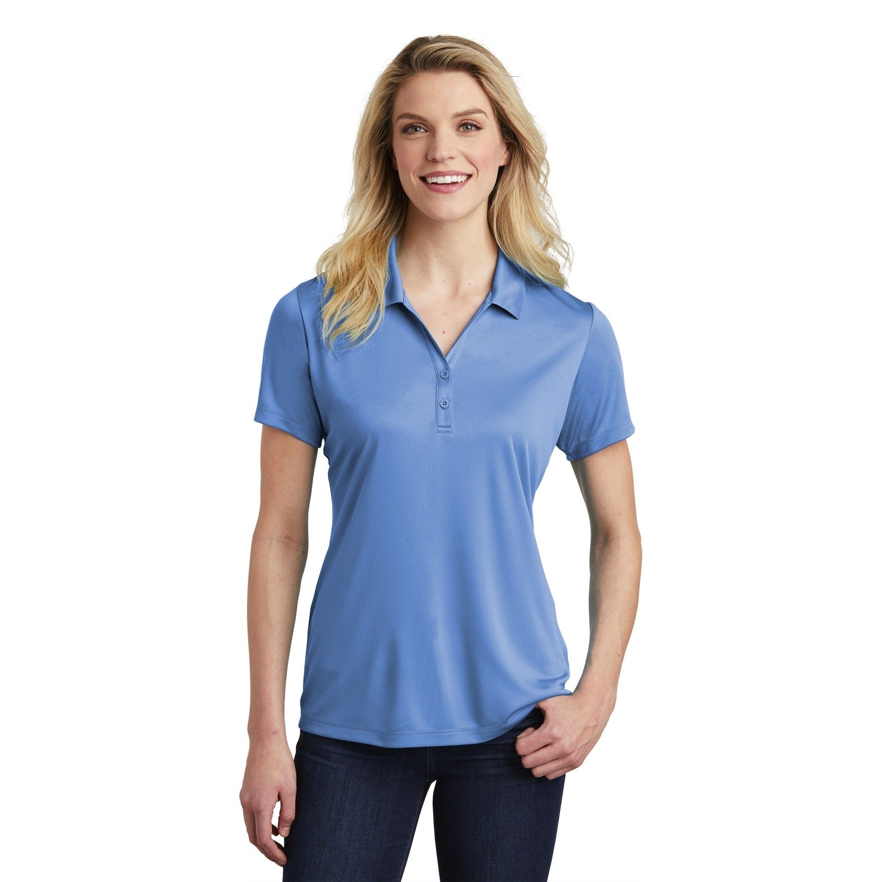 Sport-Tek-Sport-Tek ® Women's PosiCharge ® Competitor ™ Polo. LST550-MedTech-3